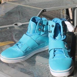 TURQUOISE BLUE SIZE 8 WOMENS VLADO SHOES HIP HOP